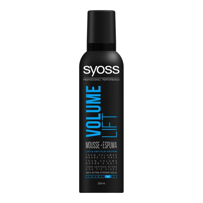 Syoss Volume Lift Mousse 3 en 1 anti-flat system 250 ml