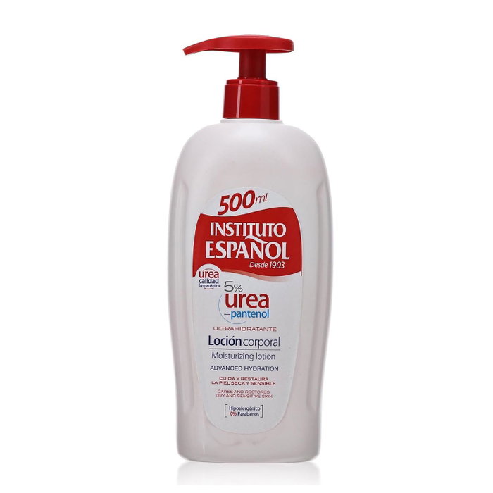 Instituto Español Loción Corporal Urea 5% + Pantenol 500 ml Instituto Español Loción Corporal Urea 5% + Pantenol 500 ml