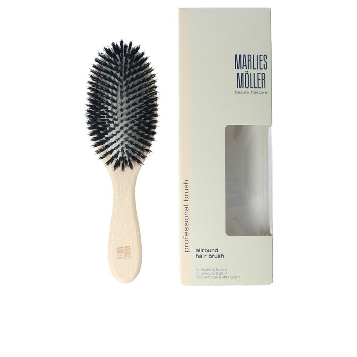 Marlies Möller ALLROUND HAIR BRUSH Cepillo para el Cabello - Elimina Suciedad y Restos de Productos, Con Cerdas de Jabalí y Nylon, 1 unidad Marlies Möller ALLROUND HAIR BRUSH Cepillo para el Cabello - Elimina Suciedad y Restos de Productos, Con Cerdas de Jabalí y Nylon, 1 unidad