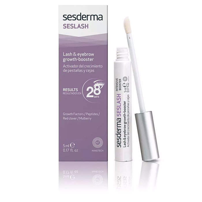 Sesderma Seslash Serum Activador de Crecimiento para Pestañas y Cejas, 5 ml - Más Volumen, Pobladas y Largas