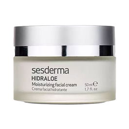 Sesderma HIDRALOE Crema Facial Hidratante 50 ml para Piel Seca y Sensible