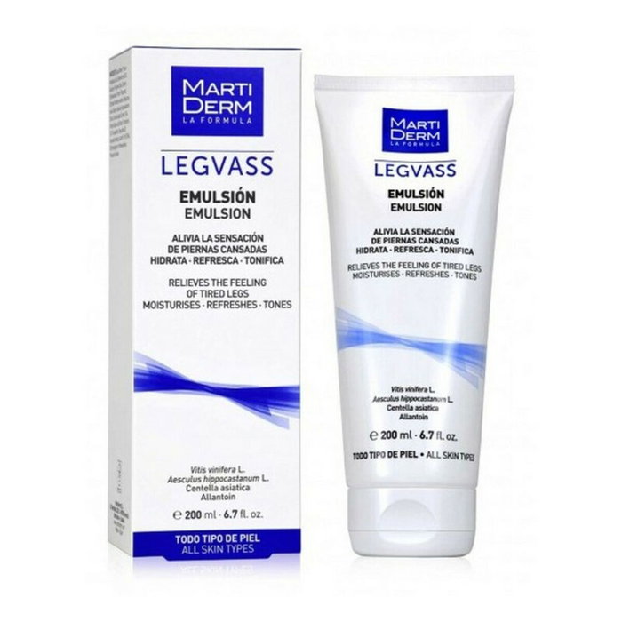 Martiderm LEGVASS Emulsión Hidratante Piernas Cansadas 200 ml Martiderm LEGVASS Emulsión Hidratante Piernas Cansadas 200 ml