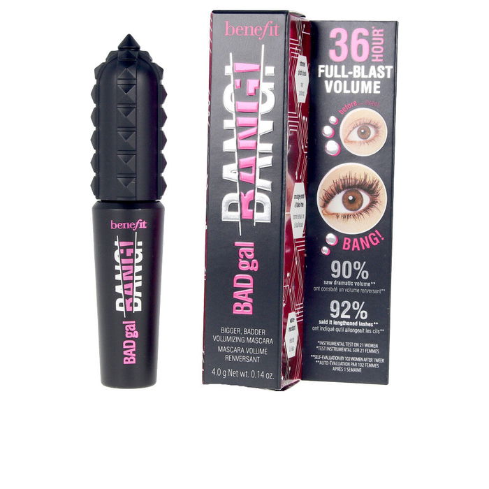 Benefit BAD GAL BANG! volumizing mascara mini #black Máscara de pestañas con volumen espectacular en tamaño mini, 4 gr Benefit BAD GAL BANG! volumizing mascara mini #black Máscara de pestañas con volumen espectacular en tamaño mini, 4 gr