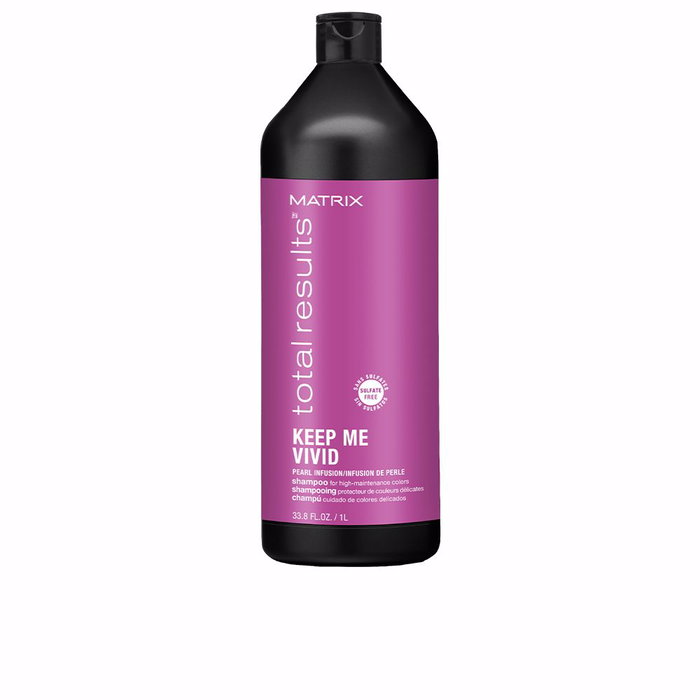 Matrix Keep Me Vivid Shampoo Color para Cabello Teñido, Protección y Nutrición Intensiva, 1000 ml