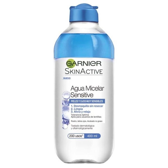 Garnier Skinactive Agua Micelar Bifásica para Pieles y Ojos Delicados 400 ml