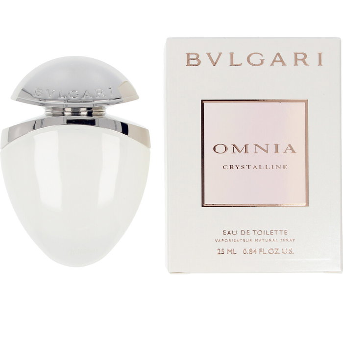 Bvlgari OMNIA CRYSTALLINE edt vaporizador satin pouch 25 ml Eau de Toilette para Mujer