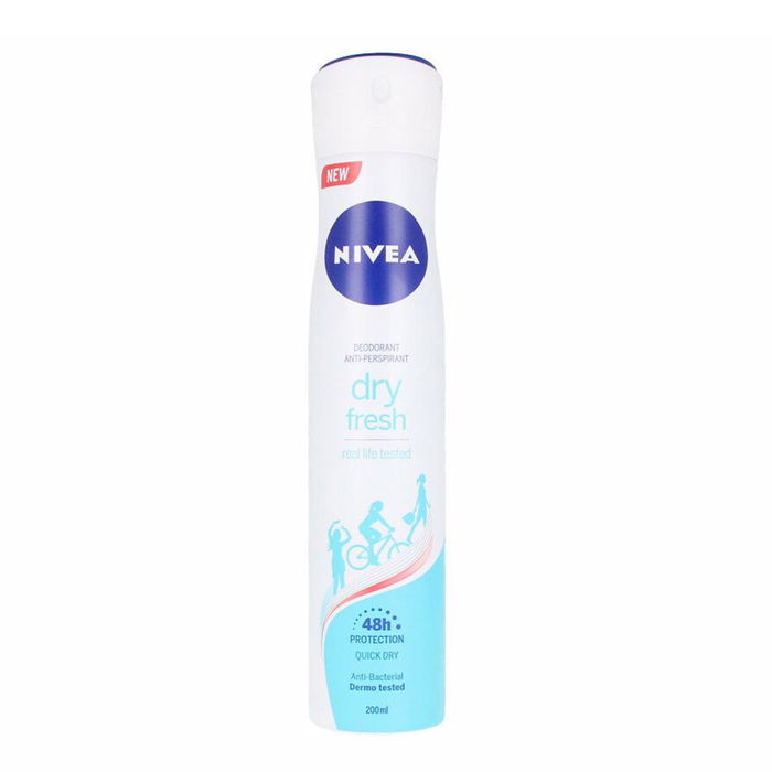 Nivea Dry Fresh Desodorante Antibacterial Vaporizador 200 ml Nivea Dry Fresh Desodorante Antibacterial Vaporizador 200 ml