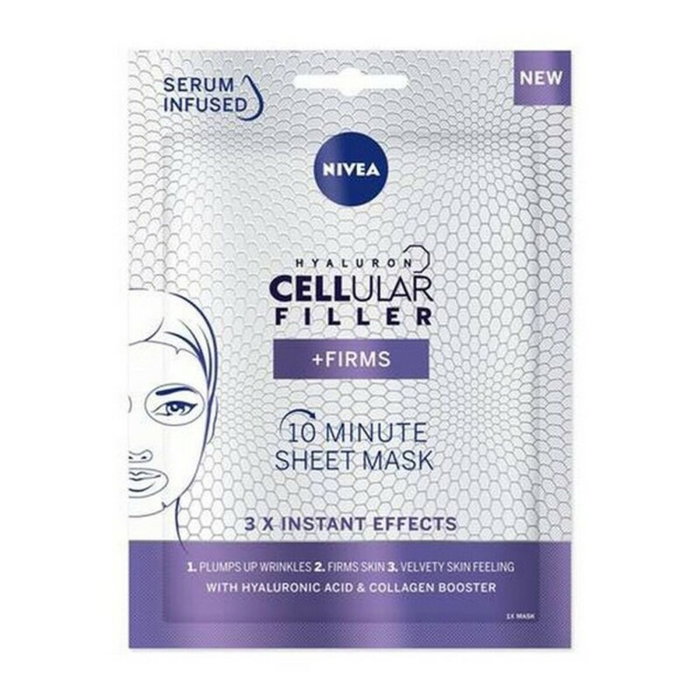 Nivea HYALURON CELLULAR FILLER anti-age mascarilla facial con Ácido Hialurónico Nivea HYALURON CELLULAR FILLER anti-age mascarilla facial con Ácido Hialurónico