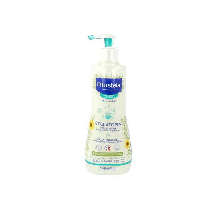 Mustela Stelatopia Gel de Baño para Piel Atópica 500 ml