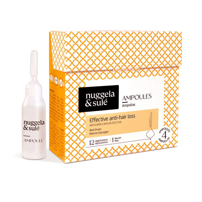 Nuggela & Sulé Anticaída Efectiva Ampolla Tratamiento Fortalecedor Cabello 10 ml - Pack de 4 Unidades Nuggela & Sulé Anticaída Efectiva Ampolla Tratamiento Fortalecedor Cabello 10 ml - Pack de 4 Unidades