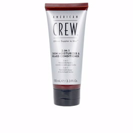 American Crew 2 en 1 Skin Moisturizer y Beard Conditioner - Hidrata Piel y Acondiciona Barba - 100 ml - Para Hombre