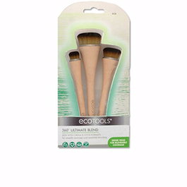 Ecotools 360 ULTIMATE BLEND LOTE Set de 3 Brochas de Maquillaje - Ultimate Buff, Ultimate Pop, Ultimate Cover - Aplicación Impecable y Acabado Aerógrafo