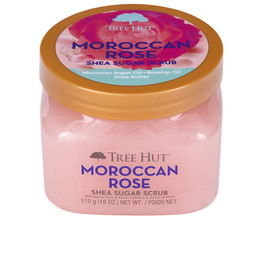 Tree Hut Exfoliante Corporal de Azúcar Rosa de Marruecos con Manteca de Karité y Argán 510 g