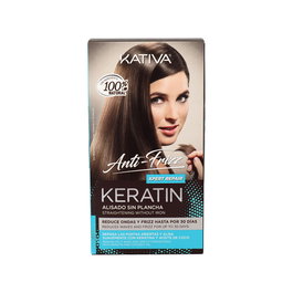 Kativa Kit Alisado Sin Plancha Xpert Repair Tratamiento Anti Frizz