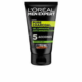 L'Oréal Paris MEN EXPERT pure charcoal gel Limpiador Purificante para Hombre 100 ml