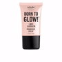 NYX Born To Glow! Liquid Illuminator #sunbeam - Iluminador Líquido con Microesferas, 18 ml