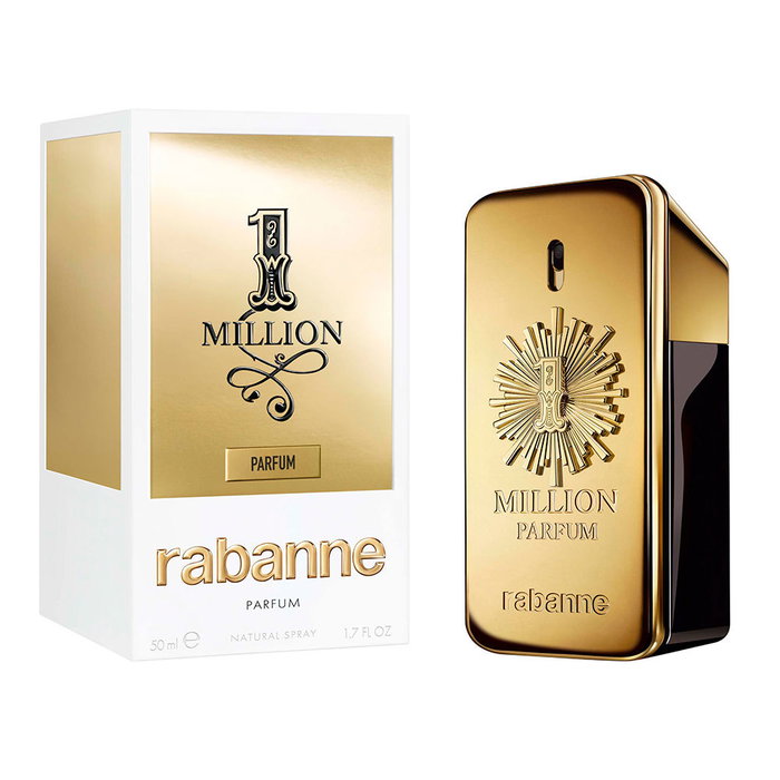Rabanne 1 MILLION Parfum Vaporizador 50 ml Hombre Cuero Floral