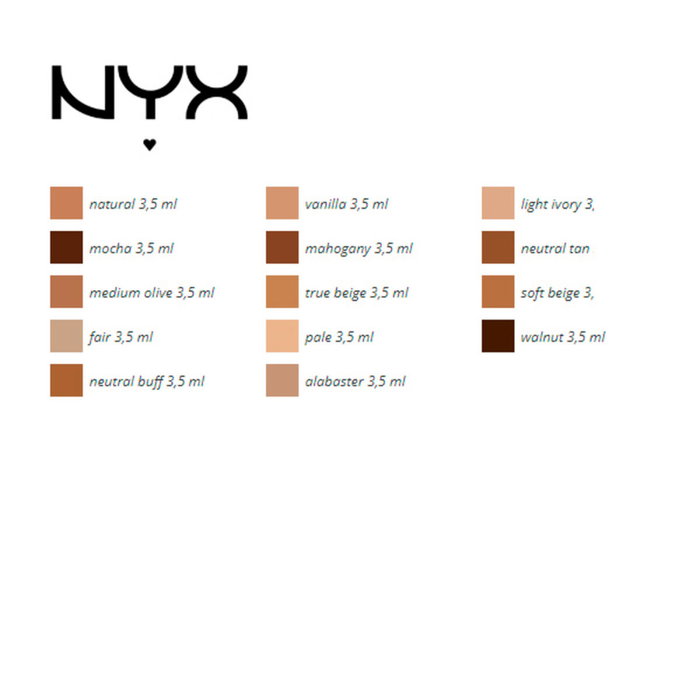 Nyx Professional Make Up Can't Stop Won't Stop Contour Concealer #neutral tan