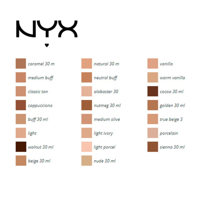NYX Cant Stop Wont Stop Base de Maquillaje 63 Warm Vanilla 30 ml NYX Cant Stop Wont Stop Base de Maquillaje 63 Warm Vanilla 30 ml