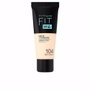 Maybelline FIT ME! Base de Maquillaje Matte + Poreless Tono 104 Soft Ivory - 30 ml - Acabado Mate y Afina Poros, Duración hasta 12h, Para Pieles Mixtas/Grasas