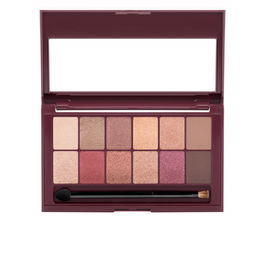Maybelline Paleta de Sombras THE BURGUNDY BAR #04-burgundy, 12 Tonos Nude y Granates