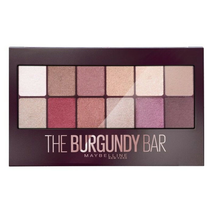Maybelline THE BURGUNDY BAR eye shadow palette #04-burgundy Maybelline THE BURGUNDY BAR eye shadow palette #04-burgundy