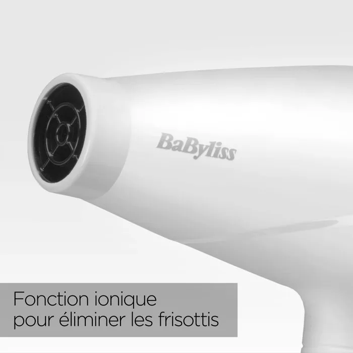 Babyliss 6704WE Secador Profesional AC Speed Pro 2000W con Motor AC de Alto Rendimiento y Flujo de Aire 100km/h