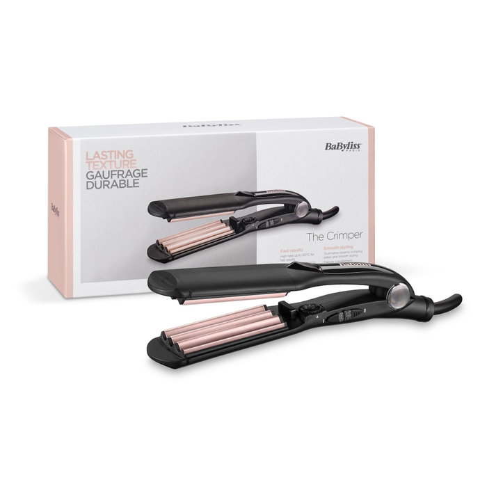 Babyliss The Crimper 2165CE 35 mm Negro y Rosa