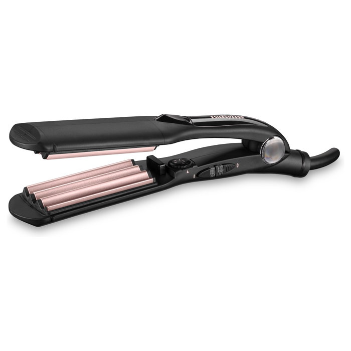 Babyliss Plancha de Pelo Crimper 2165CE 35 mm Negro y Rosa Babyliss Plancha de Pelo Crimper 2165CE 35 mm Negro y Rosa