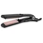 BaByliss Plancha de Pelo Crimper 2165CE 35 mm Negro y Rosa