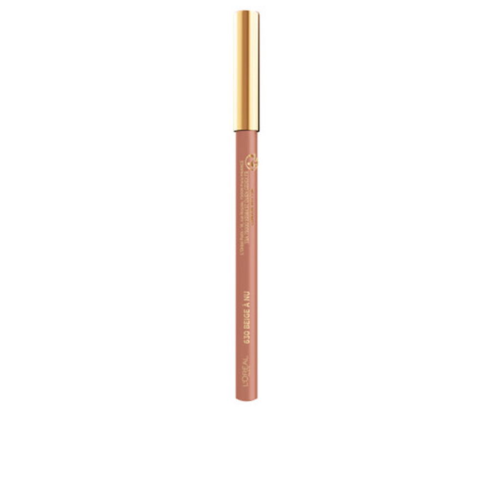 L'Oréal Paris COLOR RICHE Lip Liner Couture, Perfilador de Labios, Textura Cremosa, Color Intenso, #630 Beige à Nu, 4.2 g