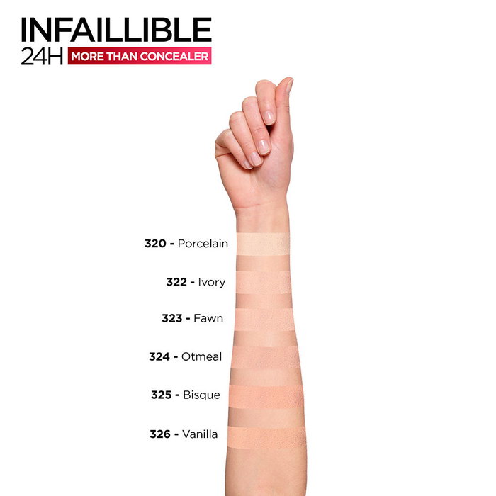 L'Oréal Paris Infallible More Than Concealer 324-oatmeal/avoine