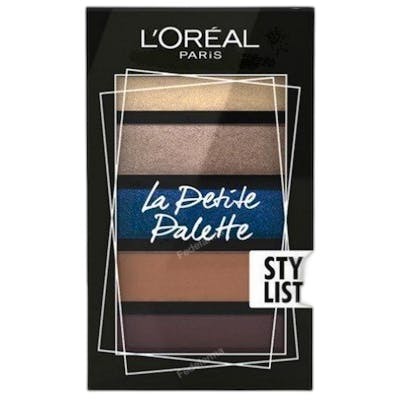 L'Oréal Paris #04 LA PETITE PALETTE Minipaleta Sombra de Ojos, 5 Tonos Intensamente Pigmentados y Fácil Difuminado, 4g L'Oréal Paris #04 LA PETITE PALETTE Minipaleta Sombra de Ojos, 5 Tonos Intensamente Pigmentados y Fácil Difuminado, 4g