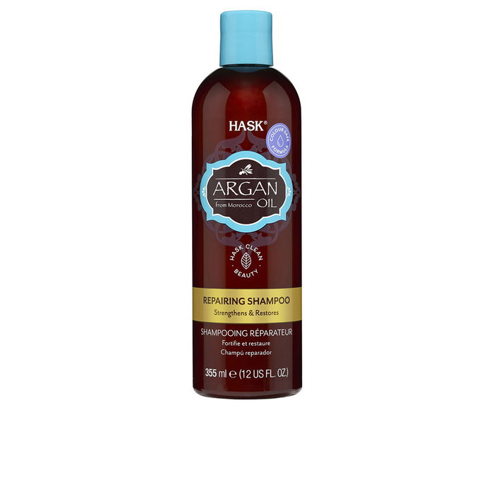 Hask Champú Reparador con Aceite de Argán 355 ml Hask Champú Reparador con Aceite de Argán 355 ml