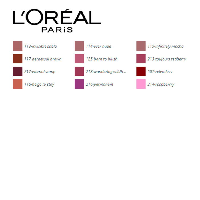 L'Oréal Paris INFAILLIBLE 24H Lipstick #117-perpetual brown