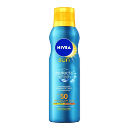 Nivea Loción Solar Invisible Spray Protege y Refresca F50 200 ml