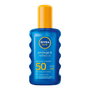 Nivea Loción Solar Invisible Spray Protege y Refresca F50 200 ml