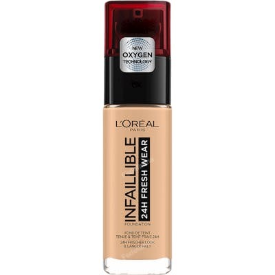 L'Oréal Paris Infaillible 24h Fresh Wear Base Líquida 110 Rose Vanilla SPF 25 30 ml L'Oréal Paris Infaillible 24h Fresh Wear Base Líquida 110 Rose Vanilla SPF 25 30 ml