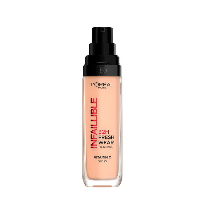 L'Oréal Paris Infaillible 24h Fresh Wear Base Líquida 110 Rose Vanilla SPF 25 30 ml L'Oréal Paris Infaillible 24h Fresh Wear Base Líquida 110 Rose Vanilla SPF 25 30 ml