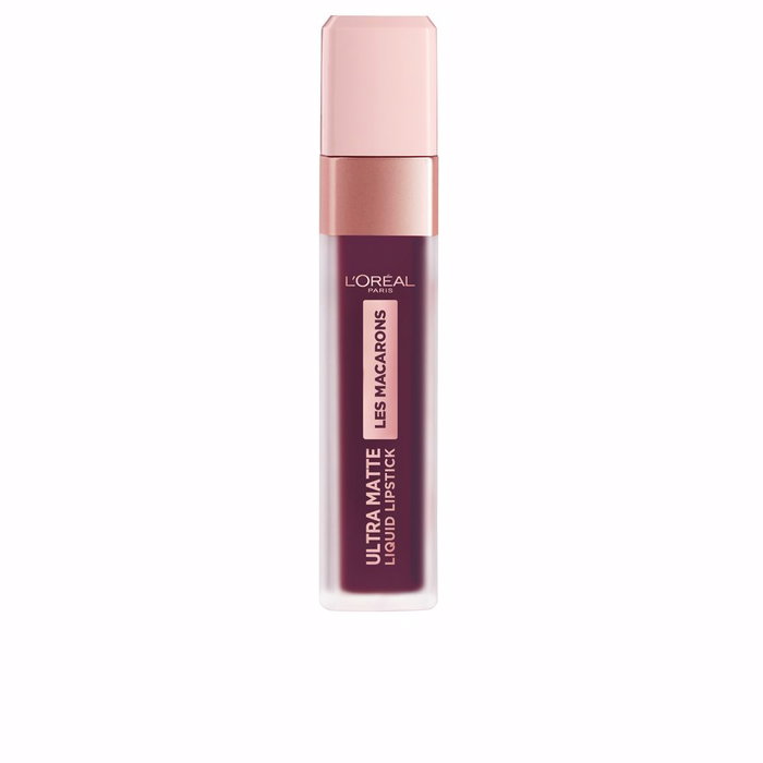 Les macarons ultra matte liquid lipstick #828-framboise fren