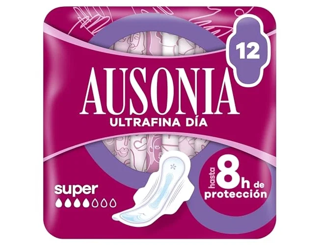 Ausonia Compresas Super Alas 12 u