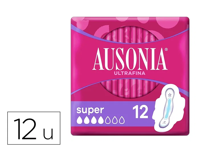 Ausonia Compresas Super Alas 12 u Ausonia Compresas Super Alas 12 u