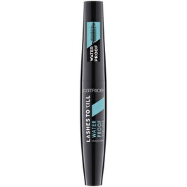 Lashes To Kill, Impermeable, Volumen, Máscara, Negro, 10 ml