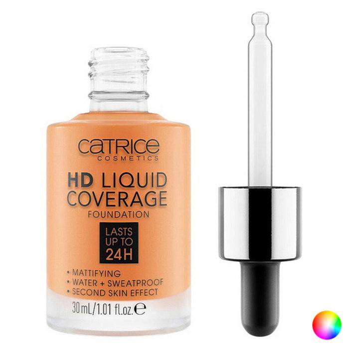 Catrice HD Liquid Coverage Base Líquida Beige Claro 010