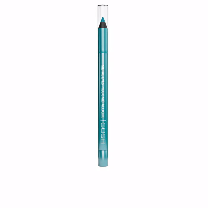 Gosh METAL EYES Waterproof Eyeliner Lápiz Delineador de Ojos Metálico Turquesa #005-Turquoise 1.2 g Cruelty Free