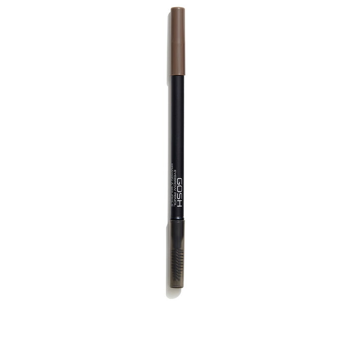 Gosh Lápiz de Cejas Long Lasting - Color Grey Brown - 1.2g - Maquillaje para Cejas - Cruelty Free - MUGLER COLOGNE LOTE 3 PZ. EDT VAPO 100ML + GEL CORPORAL & CABELLO 100ML + NECESER