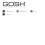 Gosh Lápiz de Crema para Cejas 2-en-1 01-brown