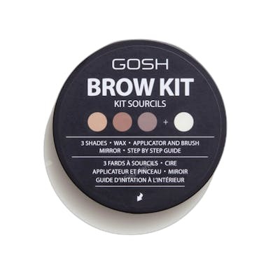 Gosh EYE BROW KIT con 3 tonos en polvo