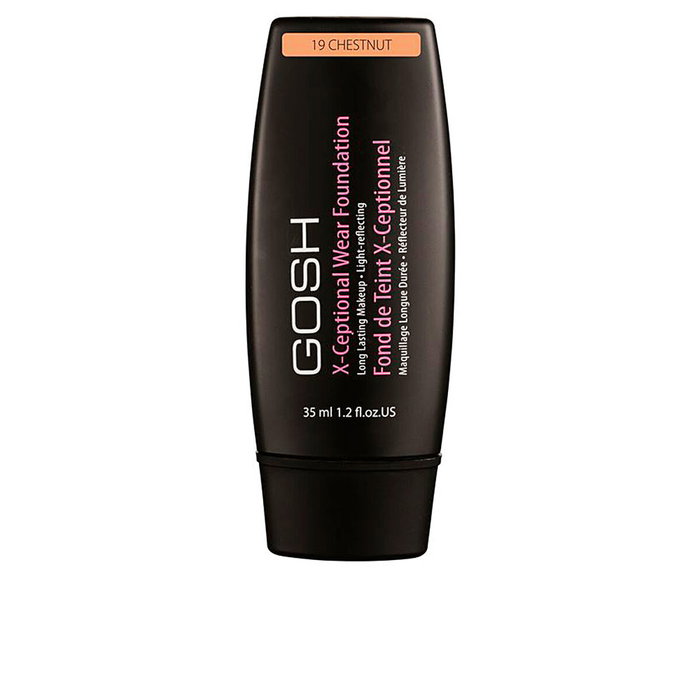 Base de Maquillaje Fluida X-Ceptional Wear Gosh Copenhagen (35 ml) 19-chestnut