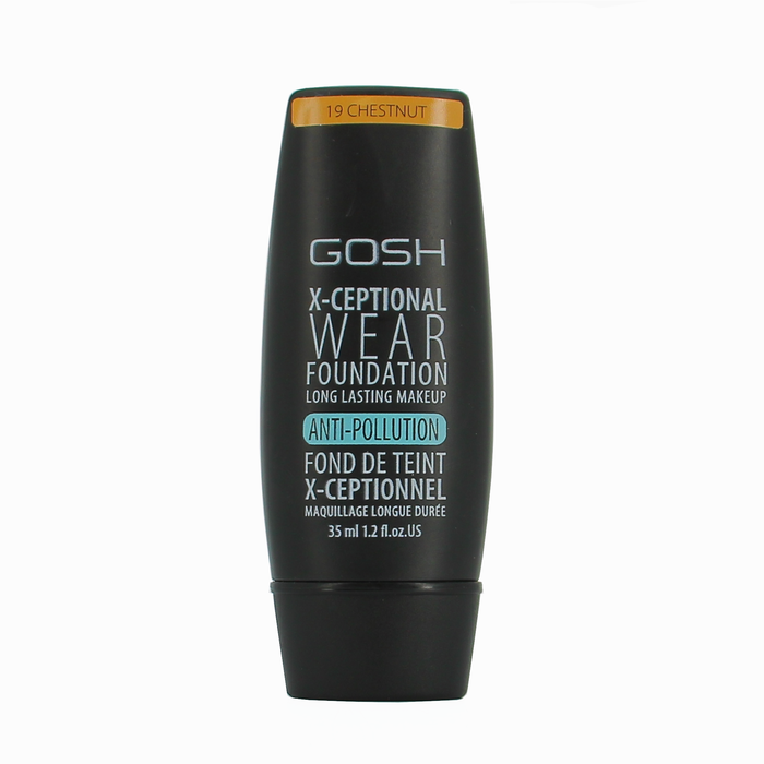 X-Ceptional Wear, Vitamina E, Duradero, Base de crema, 19, Castaña, 30 ml